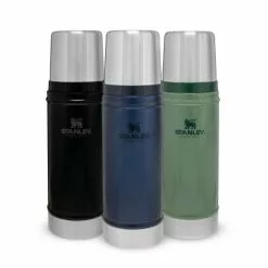 Bouteille Isotherme Stanley Legendary Classic 0,47 L Vert Martelé -Accessoires de cuisine Soldes 1875188169 550x550 1