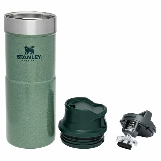 Tasse De Voyage Stanley The Trigger Action 0,35 L Vert Martelé 5 Tasse De Voyage Stanley The Trigger Action 0,35 L Vert Martelé – Image 3