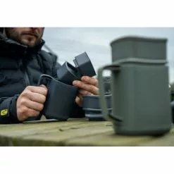 Ridgemonkey Thermomug DLX Brew Set Gunmetal Vert -Accessoires de cuisine Soldes 8vntGI6A 550x550w