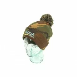 AQUA PRODUCTS Bonnet à Pompon Camouflage Aqua