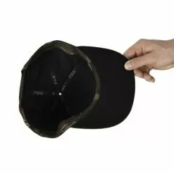 Casquette Snapback Fox Camo Flat Peak -Accessoires de cuisine Soldes CHH028 Fox camo Snap Back cap internal detail 550x550w