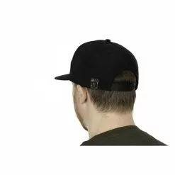 Casquette Snapback Flat Peak Fox Noir Camo -Accessoires de cuisine Soldes CHH029 Fox Black Camo Snap Back Cap rear view 550x550w