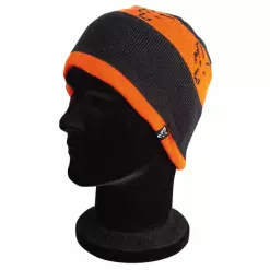 Bonnet Fox Noir Et Orange