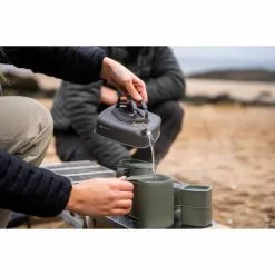 Ridgemonkey Thermomug DLX Brew Set Gunmetal Vert -Accessoires de cuisine Soldes JBH08149 550x550w