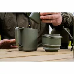 Ridgemonkey Thermomug DLX Brew Set Gunmetal Vert -Accessoires de cuisine Soldes MAX00003 550x550w