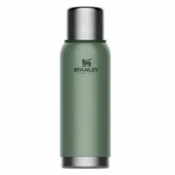 Bouteille Isotherme Isotherme Stanley Adventure En Acier Inoxydable 1.0L Vert Martelé