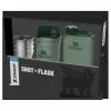 Stanley The Pre-Party Shotglass + Flask Set Hammertone Green