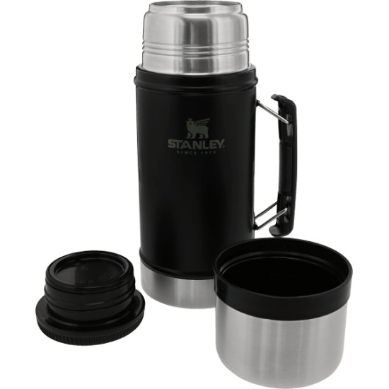 Stanley The Legendary Classic Food Jar 0.94L Noir Mat 4 Stanley The Legendary Classic Food Jar 0.94L Noir Mat – Image 2