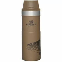 Stanley Classic Trigger Action Travel Mug 0.47L Blaze Orange