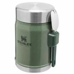 Stanley The Legendary Food Jar And Spork 0.4L Hammertone Green -Accessoires de cuisine Soldes Stanley20The20Legendary20Food20Jar20and20Spork200.4L20Hammertone20Green2 550x550h