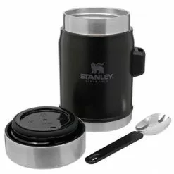 Stanley The Legendary Food Jar And Spork 0.4L Noir Mat -Accessoires de cuisine Soldes Stanley20The20Legendary20Food20Jar20and20Spork200.4L20Matte20Black2 550x550w