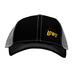 Chapeau Lews Noir Gris Mesh -Accessoires de cuisine Soldes lbgh black front 550x550w