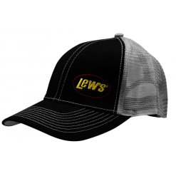 Chapeau Lews Noir Gris Mesh